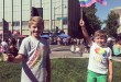 Fikes boys showing their pride at the Northern Nevada Pride Parade